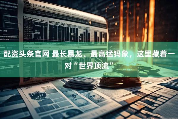 配资头条官网 最长暴龙、最高猛犸象，这里藏着一对“世界顶流”